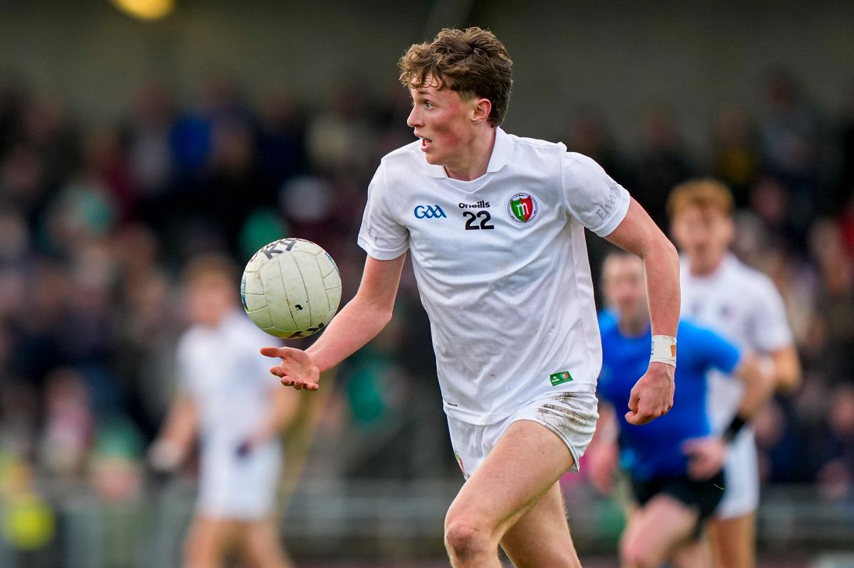 Kobe McDonald of Mayo in action