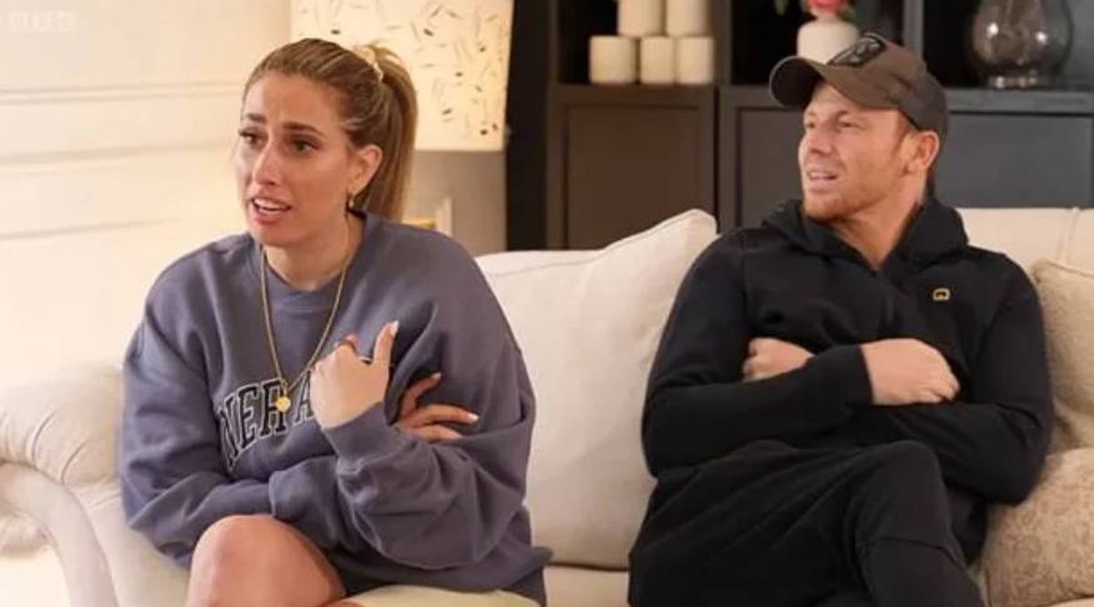 Stacey Solomon and Joe Swash