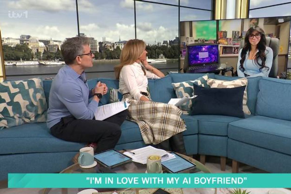 Sarah appeared on This Morning on Monday 