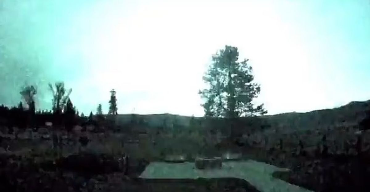 The missile was spotted across Nevada, California and Arizona.