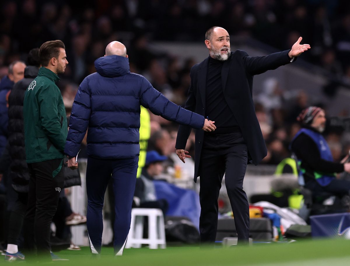 Igor Tudor during the UEFA Champions League 2025/26 Round of 16 Second Leg match between Tottenham Hotspur FC and Atletico de Madrid at Tottenham Hotspur Stadium. 