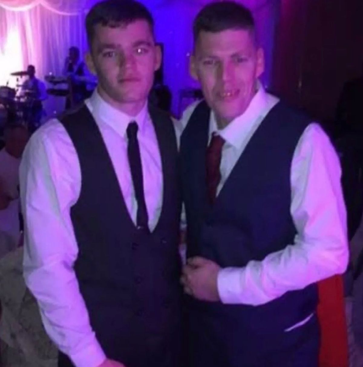 Dean Fitzsimons (left) and Kenneth Fitzsimons (right)