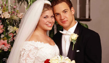 Danielle Fishel Banned from Wearing Sleeveless Wedding Gown on “Boy Meets World” Because of Perceived Weight Gain