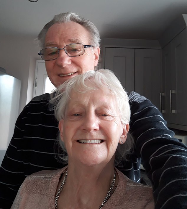 Keith and Elizabeth Stork (pictured) at their home of 40 years, where a strategic £8,000 investment in solar energy with Octopus is now powering their retirement