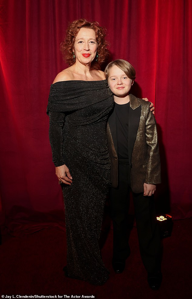 Coronation Street's Katy Cavanagh joined Hamnet star son Jacobi Jupe