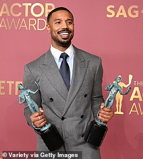 Michael B. Jordan led Sinners to two of the biggest wins of the night