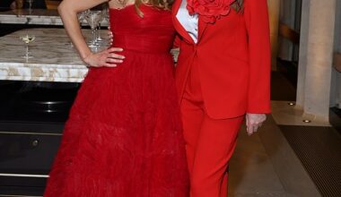 Katherine Jenkins celebrated her Welsh roots with Carol Vorderman and Strictly's Amy Dowden as she hosted her annual St David's Day party on Monday