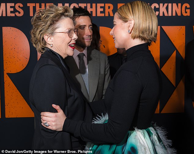 The 67-year-old Oscar nominee seemed most excited to reunite with her 'creation' - the Hamnet actress - who's the frontrunner for best actress at the Academy Awards on March 15