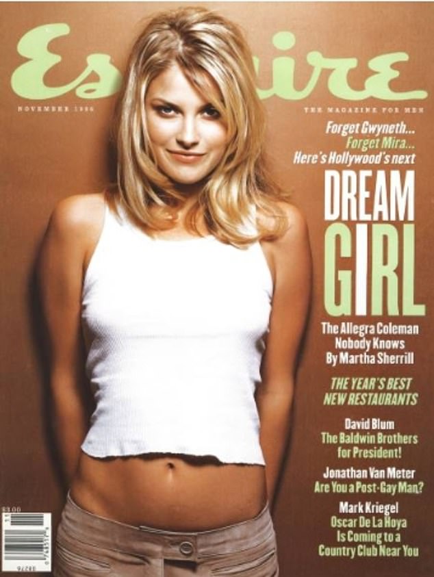 Meet 'Allegra Coleman': How Landman star Ali Larter kickstarted her career with a hoax that fooled the world after she posed as the next 'It' girl for Esquire Magazine in 1996