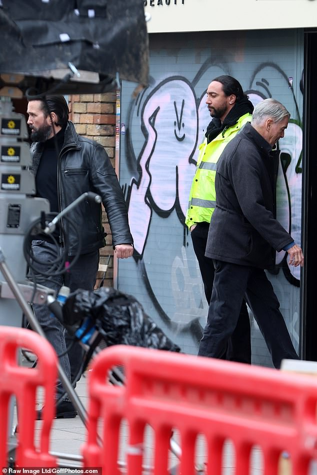 Emmett stars as the head of security to Pierce's character Conrad Harrigan's family in the crime drama series