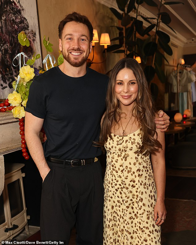 Louise was also supported by her brother Sam Thompson, 33