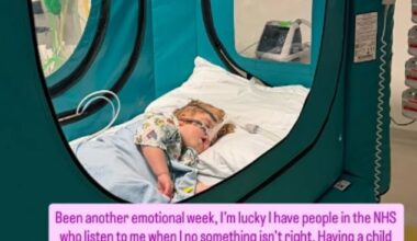 Aaron Chalmers' ex, Talia Oatway, has revealed their son Oakley, three, has had 20 surgeries as she shared a heartfelt post to Instagram on Wednesday