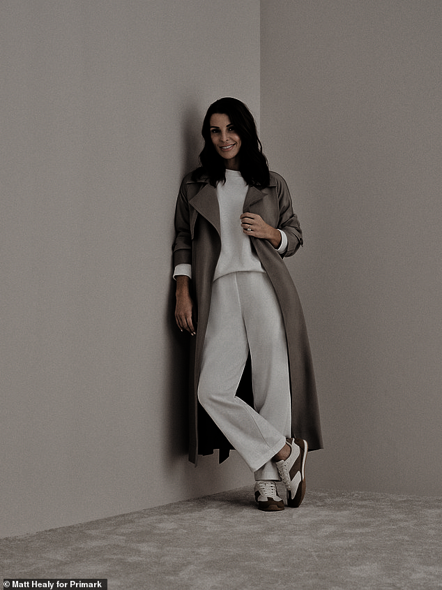 Meanwhile, in another stunning snap, the star donned a chic beige longline mac coat, perfect for the upcoming spring season