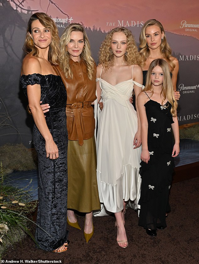 Also in attendance at the event were her co-stars Elle Chapman, Beau Garrett, Amiah Miller, and Alaina Pollack (L-R Beau, Michelle, Amiah, Elle and Alaina)
