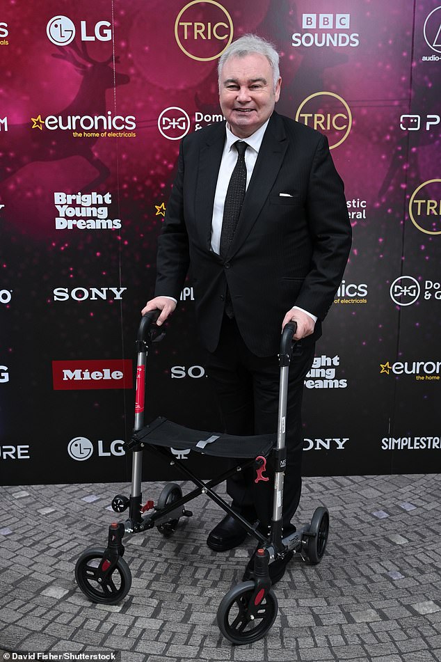 The TV presenter, 66, saw his health spiral when he dislocated his pelvis in 2021, in which he sustained three slipped disks