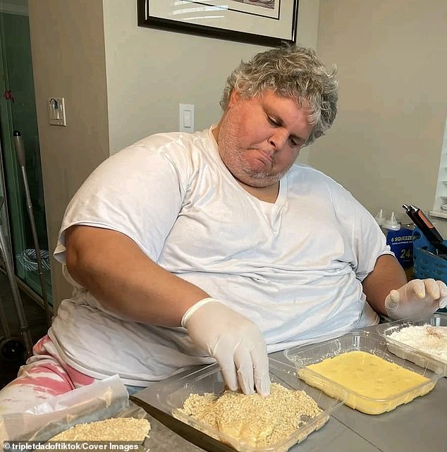 Jamie Fisher, from southern Florida, once tipped the scales at 715lbs