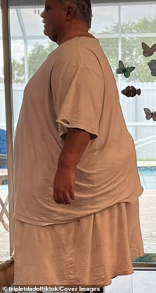 Over two years later, he has successfully shed a whopping 505lbs, admitting he didn't realize how much his life was restricted until now. Pictured: Fisher before