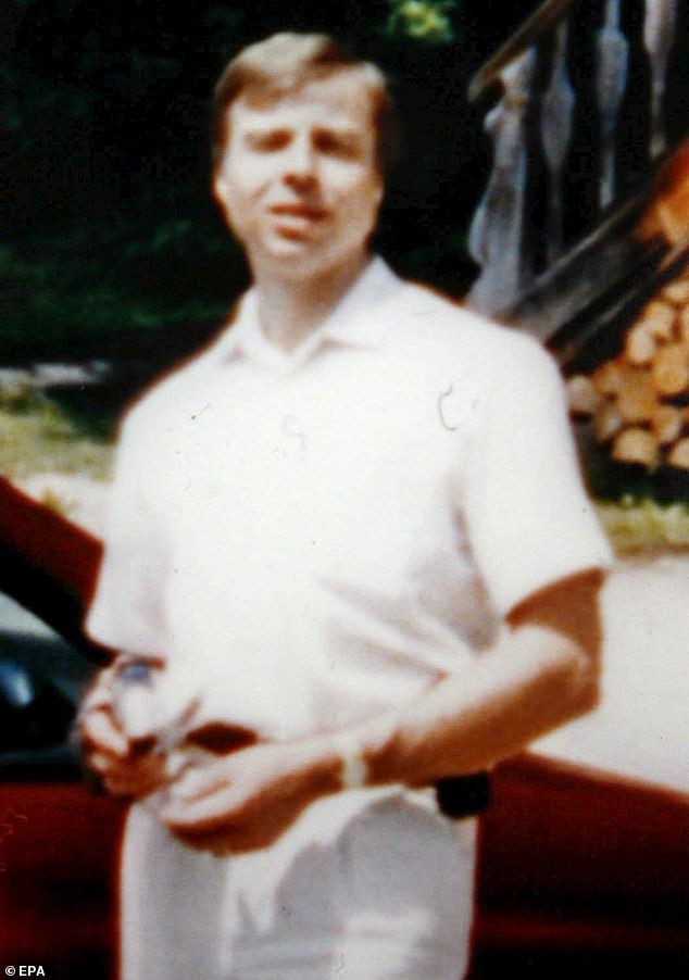 P¿iklopil, a technician in his 30s at the time who lived in his mother's home, jumped in front of a train at a nearby station after learning she had escaped