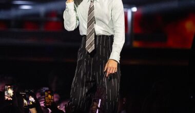 Harry Styles has had the biggest global debut of his career with the release of his fourth studio album Kiss All The Time. Disco, Occasionally (pictured at the BRITs last month)