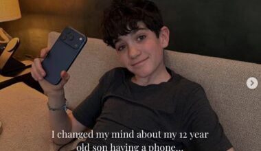 Lauren Silverman has revealed why she backtracked on her strict phone rules with her son Eric, 12, as she confessed Simon Cowell hasn't owned a mobile for eight years