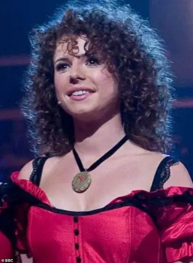 Nearly 20 years before scoring the Best Actress gong for her role in Hamnet, a 17-year-old Jessie launched her career on the Lloyd Webber-helmed reality show, which was a competition to win the role of Nancy in a West End production of Oliver! (Jessie pictured on the show)
