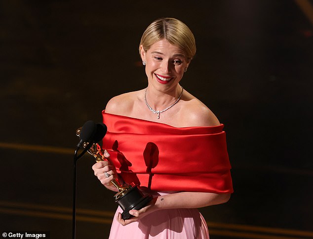 After regaling his memories on the star, he continued: 'If by any chance beautiful lovely Jessie ever gets to see this... well done darling'