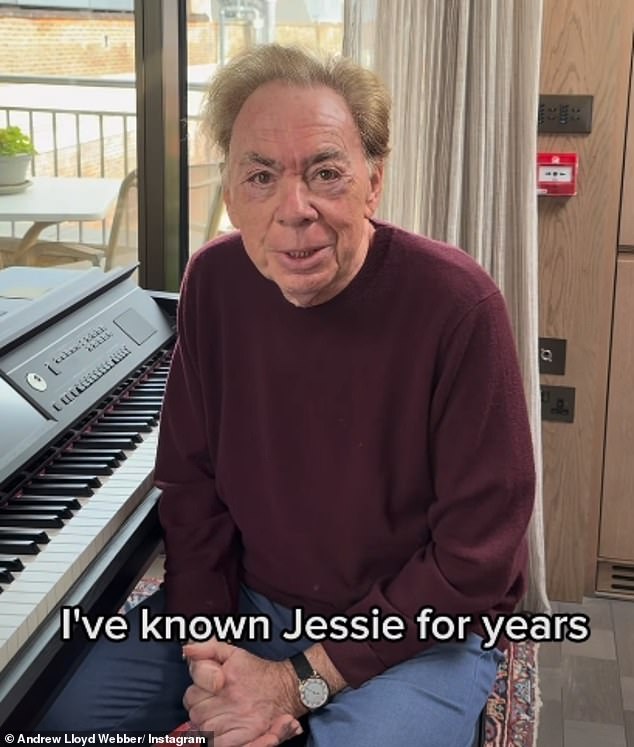 Andrew's address to the Oscar winner comes after she claimed she was 'brutalised' and experienced 'unfair objectification' during her I'd Do Anything stint