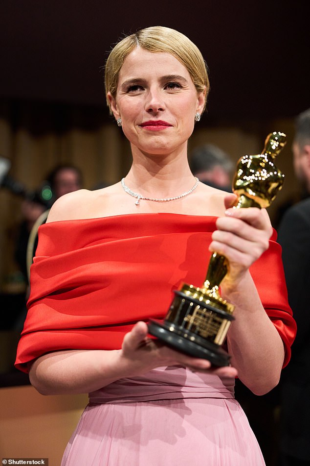 She became the first Irish woman to win Best Actress at the Oscars on Sunday
