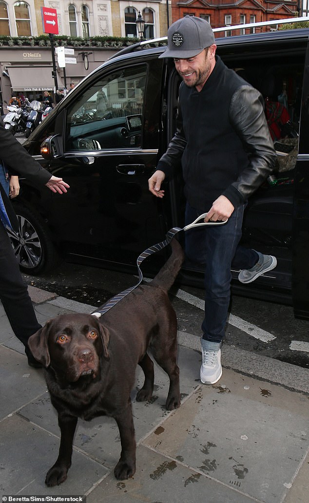 The I'm A Celeb host, 50, and Lisa, 49, had entered a bitter custody battle over Hurley following their split in 2018 - but were reunited last month when he had to be put down by the vet