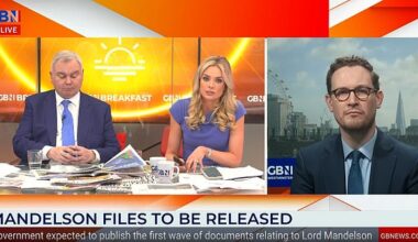 Eamonn Holmes appears to nod off live on air while co-host Ellie Costello speaks