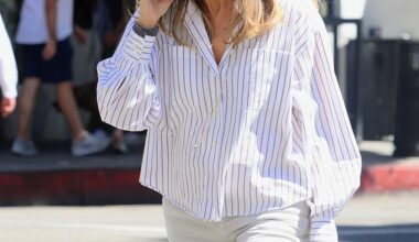 Jaclyn Smith, one of the reigning bombshells of the 1970s, still cut a youthful and luminous figure when she was seen this week aged 80
