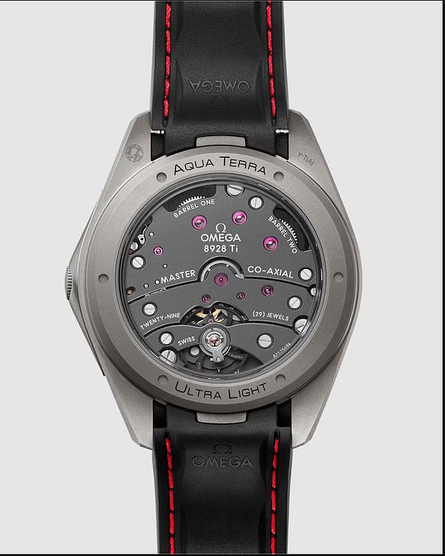 The Omega Seamaster Aqua Terra ‘Ultra Light’ watch is understated yet eye-catching