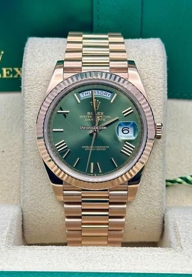 This sumptuously Presidential Rolex will set you back a pretty penny - but it gets our vote