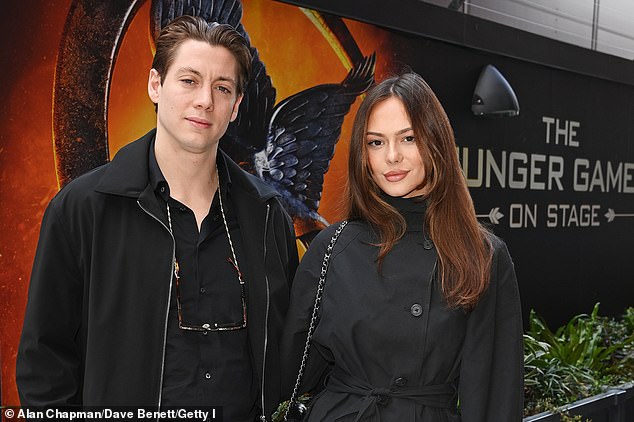 The couple attended just a month after after welcoming son Marmaduke amid the Sam's end-stage liver disease diagnosis