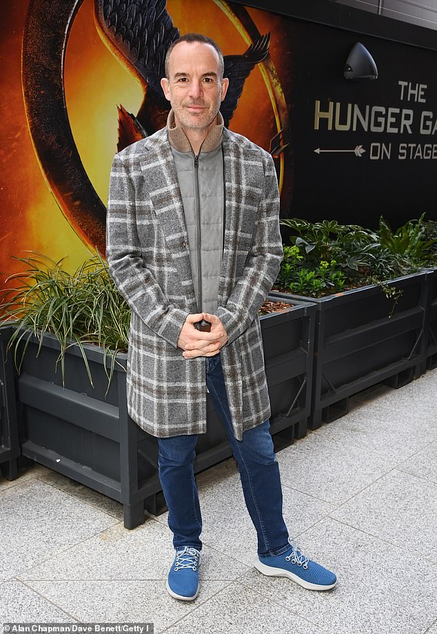TV's Martin Lewis swapped his usual suits for a causal jacket and jeans