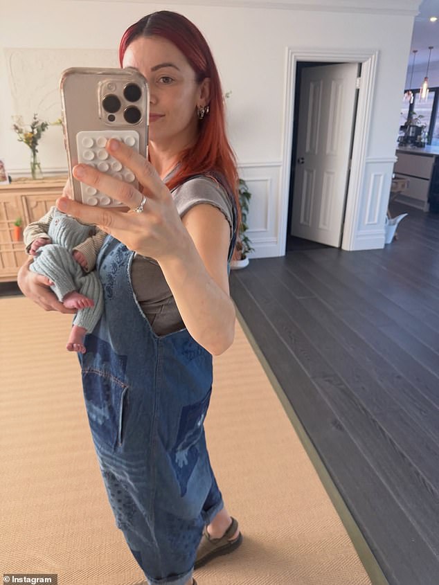 Her post comes after she confirmed the pronunciation of her newborn son's unusual name on Instagram