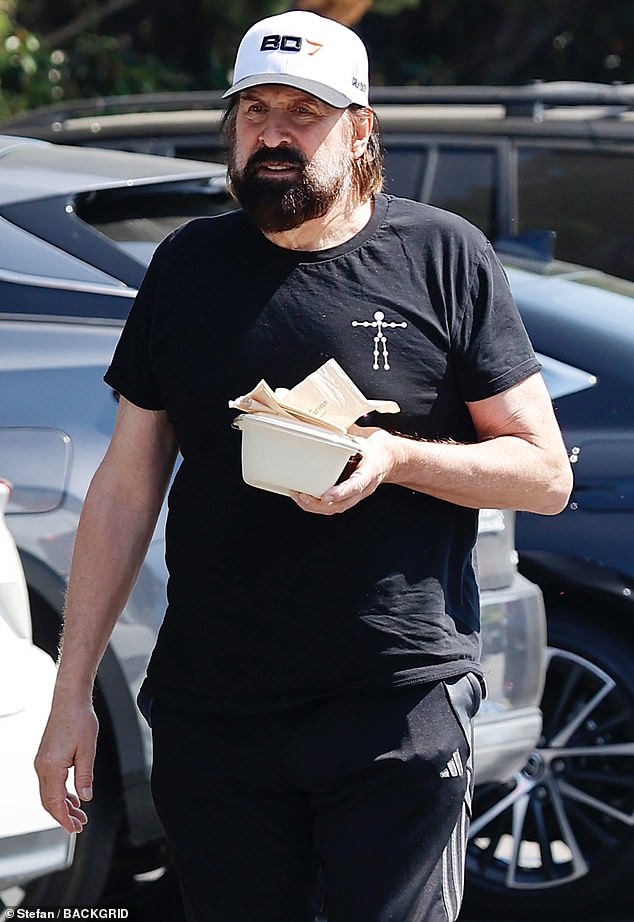 An iconic movie villain from films Fargo and The Big Lebowski looked unrecognizable on a rare outing in Beverly Hills this week