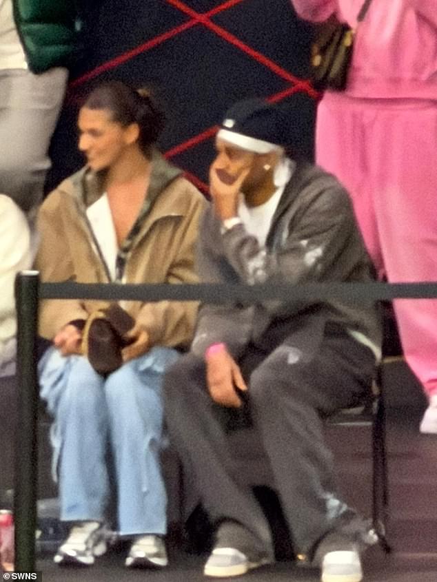 Samie was photographed on Monday night at a Baller League match with Tyrique following months of him complimenting her online