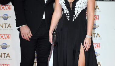 Dan Osborne and Jacqueline Jossa at the National Television Awards in 2020. The pair have split after nine years of marriage