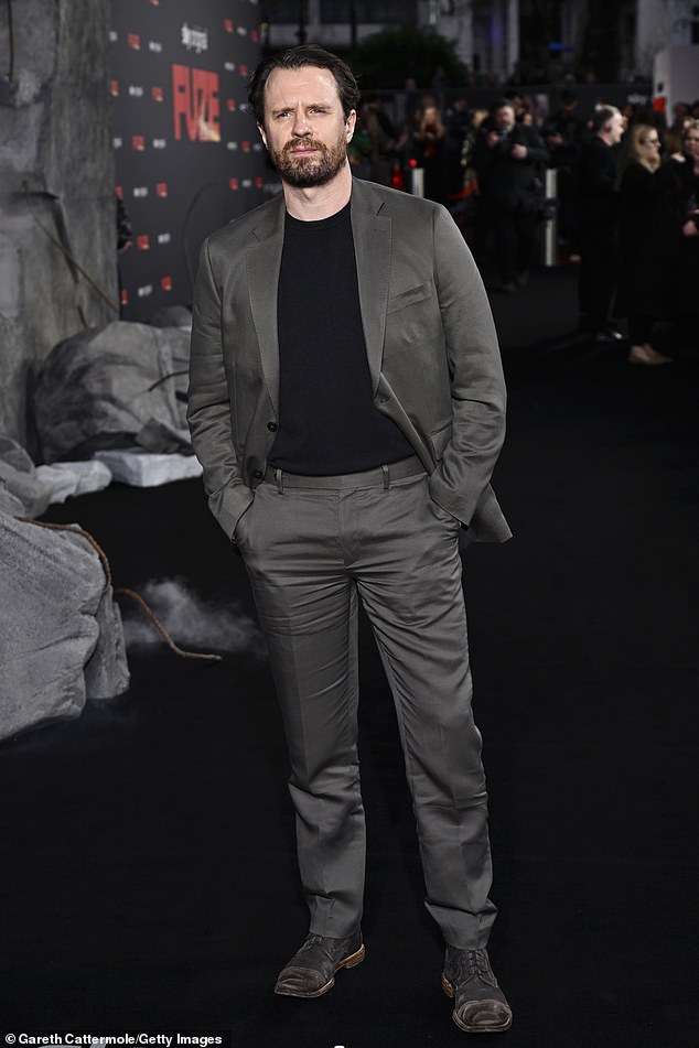 Luke Mably cut a stylish figure for the event