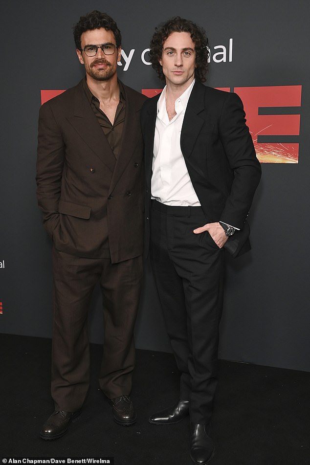 James Bond candidates Aaron and Theo joined forces for the new movie