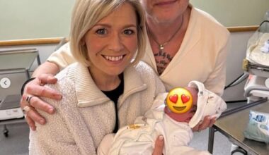 Suzanne Shaw, 44, and Darren Day, 57, are grandparents! Hear'Say singer's son Corey, 21, has welcomed his first child as she shared the news in an Instagram post on Thursday