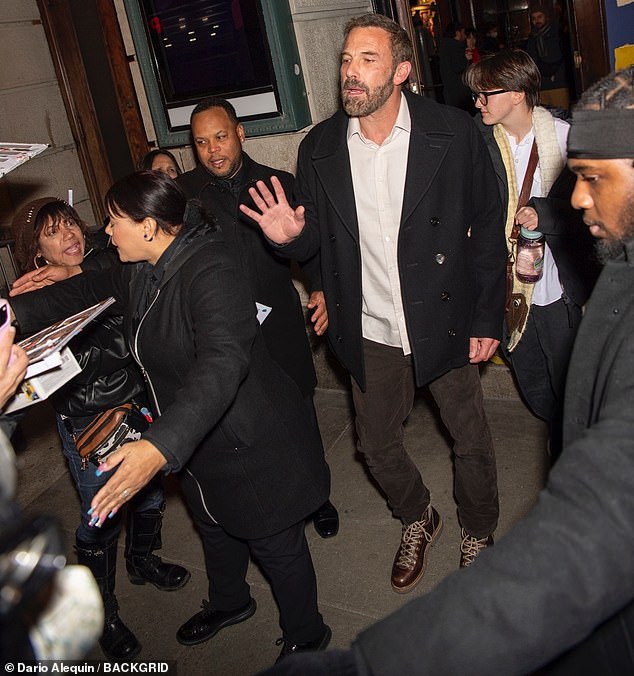 Oscar-winning filmmaker Ben and Fin watched a one-man show, Every Brilliant Thing, starring Daniel at the Hudson Theatre