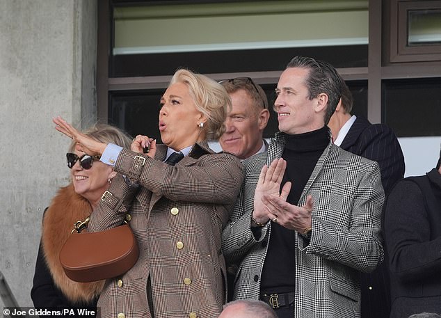 Hannah recently stepped out with her handsome new boyfriend Nick Beresford-Cleary at Cheltenham Festival
