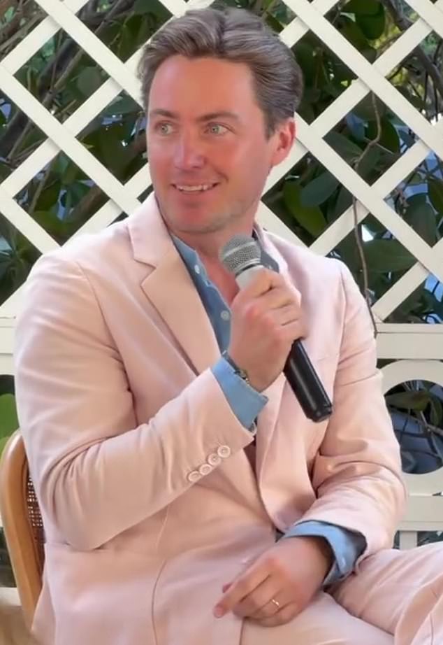 Edo has travelled on business to the US, including in Miami in February for an interior design conference and Australia