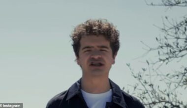 Timothee Chalamet was the butt of the joke in Stranger Things star Gaten Matarazzo's new promo video for his film Pizza Movie