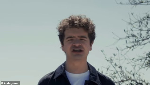 Timothee Chalamet was the butt of the joke in Stranger Things star Gaten Matarazzo's new promo video for his film Pizza Movie
