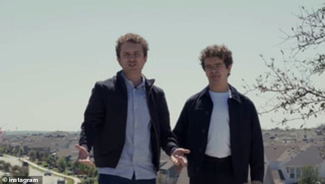 Matarazzo was joined by is Pizza Movie co-star Sean Giambrone in the hilarious clip