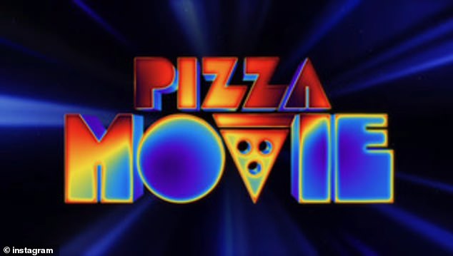 Matarazzo's video ended with the colorful Pizza Movie logo