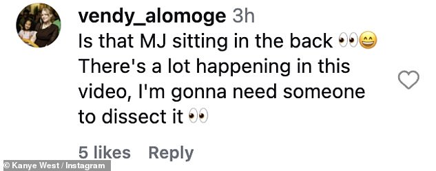 And someone else said, 'There's a lot happening in this video, I'm gonna need someone to dissect it'